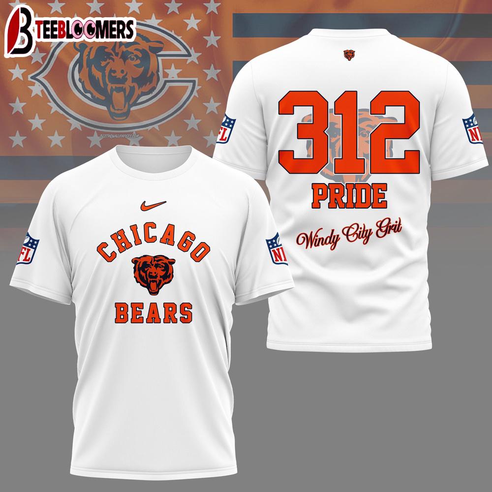 Chicago Bears NFL Pride 3D Shirt