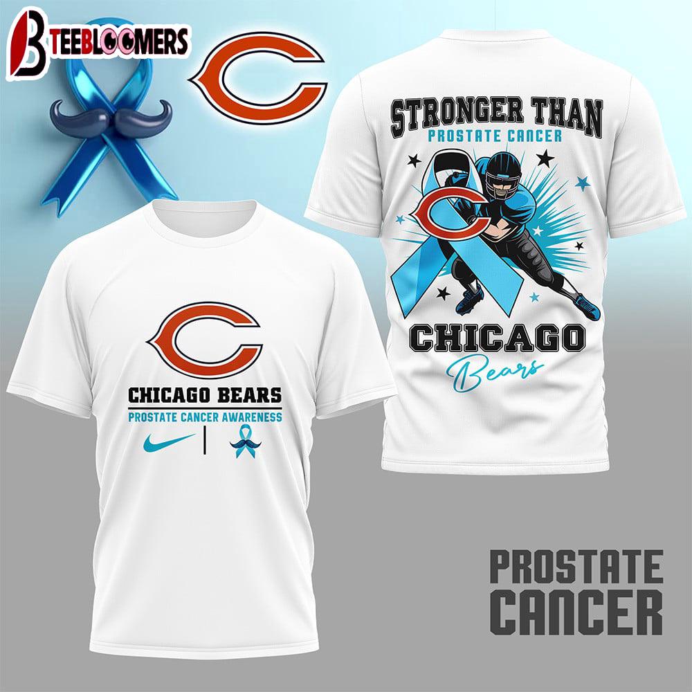 Chicago Bears NFL Prostate Cancer Awareness Month 3D Shirt