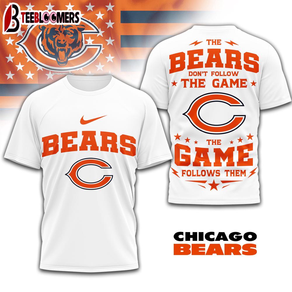 Chicago Bears NFL Rule The Field 3D T-Shirt For Fans