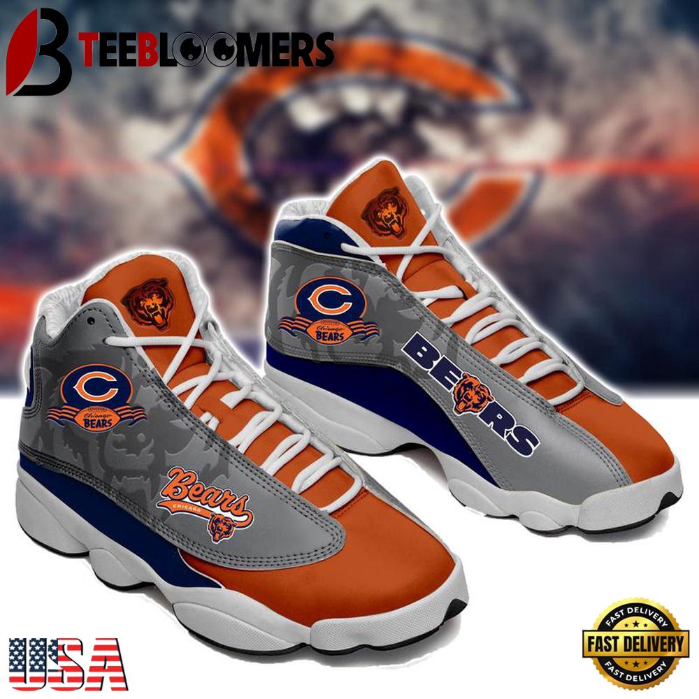 Chicago Bears NFL Ver 3 Air Jordan 13 Sneaker - Gift For Fans