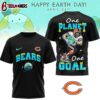 Chicago Bears NFL x Earth Day 3D T-Shirt For Fans