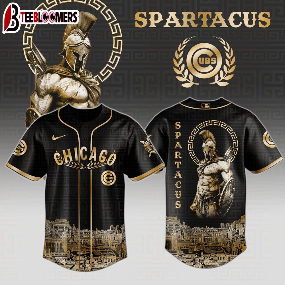 Chicago Cubs MLB x Spartacus Baseball Jersey Shirt