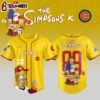Chicago Cubs MLB x The Simpsons Baseball Jersey Shirt For Fans