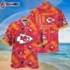 Chiefs Hawaiian Shirt Coconut Football Pattern Kansas City Gift