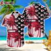 Chiefs Hawaiian Shirt Coconut Tree Mix Logo Pattern Kansas City Gift