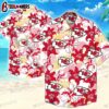 Chiefs Hawaiian Shirt Flower Tropical Leaf Pattern Kansas City Gift