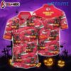 Chiefs Hawaiian Shirt Horror Characters Beach Kansas City Chiefs Gift