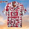 Chiefs Hawaiian Shirt Love Hat Football Helmet Kansas City Chiefs Gift