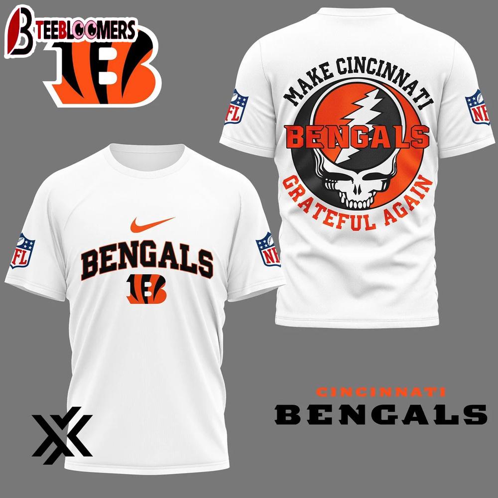 Cincinnati Bengals Grateful Game Day 3D Shirt Gift For Fans