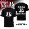 Cincinnati Bengals NFL Back In Black 3D Shirt For Fans