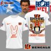 Cincinnati Bengals NFL Bad Bunny Super Bowl 3D Shirt