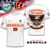 Cincinnati Bengals NFL Department Of War 3D T-Shirt