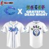 Cincinnati Reds MLB x Grateful Dead Theme Night Baseball Jersey Shirt
