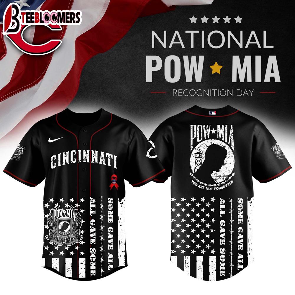 Cincinnati Reds MLB x National POWMIA Recognition Day Baseball Jersey For Fans