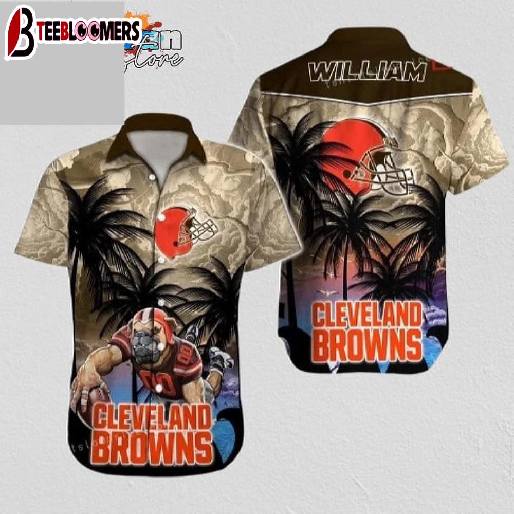 Cleveland Browns Hawaiian Shirt NFL Football Personalized Hawaiian Shirt Man