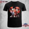 Cleveland Browns Mickey And Minnie Mouse Unisex T-Shirt