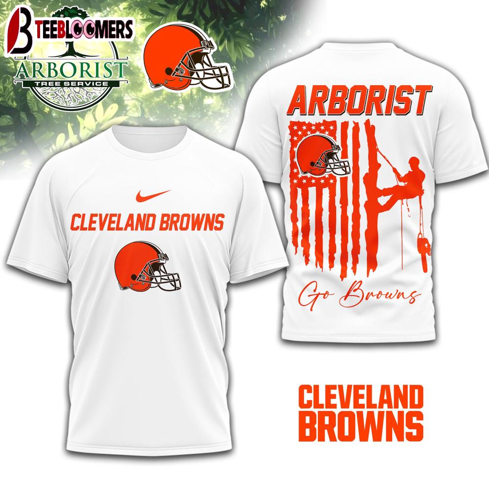 Cleveland Browns NFL Arborist 3D Shirt For Fans