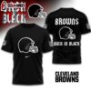 Cleveland Browns NFL Back In Black 3D Shirt For Fans