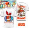 Cleveland Browns NFL Easter Day 3D Shirt For Fans