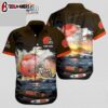 Cleveland Browns NFL Football Aloha Hawaiian Shirt For Men Women