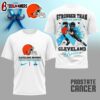 Cleveland Browns NFL Prostate Cancer Awareness Month 3D Shirt