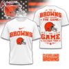 Cleveland Browns NFL Rule The Field 3D T-Shirt For Fans