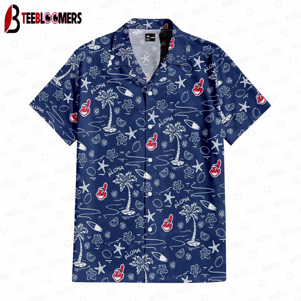 Cleveland Guardians Aloha Paradise Summer Hawaiian Shirt