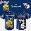 Cleveland Guardians MLB x The Simpsons Baseball Jersey Shirts Gift For Fans