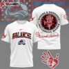 Colorado Avalanche NHL MMIW Awareness 3D T-Shirt