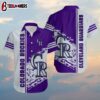 Colorado Rockies and Cleveland Guardians Dual-Tone Summer Hawaiian Shirt