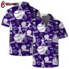 Colorado Rockies Baseball Sketch Summer Hawaiian Shirt