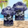 Colorado Rockies Cloudy Shoreline Summer Hawaiian Shirt