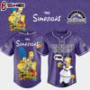 Colorado Rockies MLB x The Simpsons Baseball Jersey Shirts Gift For Fans