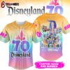 Custom Name And Number Disneylland x 70 Years Of Magic Baseball Jersey Shirt For Fans