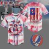 Custom Name And Number Grateful Dead Baseball Jersey Shirt For Fans