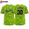 Custom Name And Number kiwi Baseball Jersey Shirts