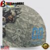 Custom Name And Number NFL Chargers Camo Mascot Classic Baseball Cap