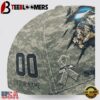 Custom Name And Number NFL Seahawks Camo Mascot Classic Baseball Cap
