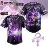 Custom Name And Number Purple Rain Prince Music Baseball Jersey Shirt For Fans