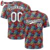 Custom Name And Number Stained glass Baseball Jersey Shirts