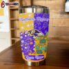 Custom Name Baltimore Ravens NFL Tumbler Gift For Fans