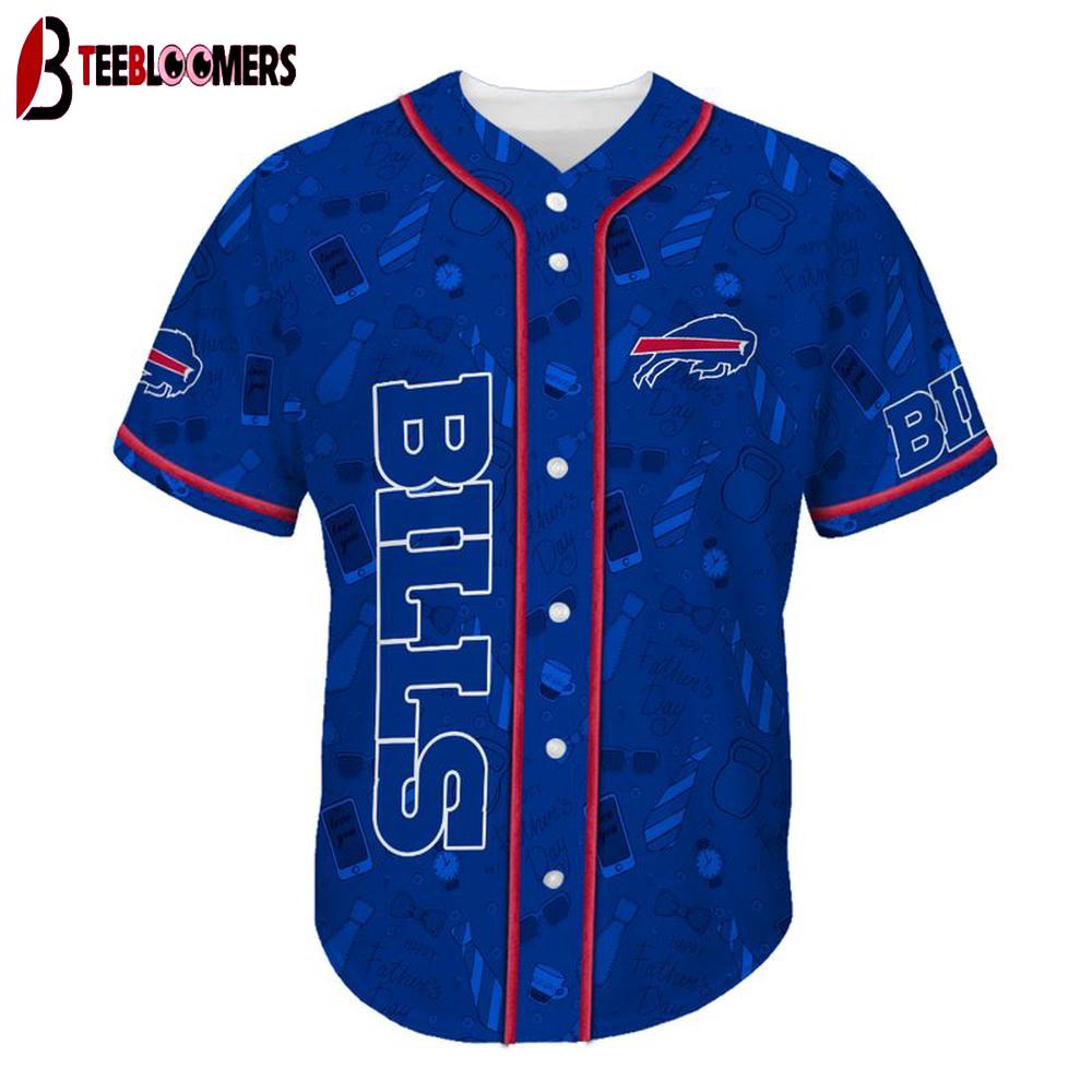 Custom Name Buffalo Bills The Increadible Father's Day Baseball Jersey