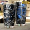 Custom Name Bulldogs RLFC NRL And Skull Tumbler Gift For Fans