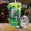 Custom Name Canberra Raiders NRL Native Australian Tumbler Gift For Fans