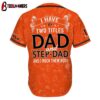 Custom Name Cincinnati Bengals I Have Two Titles Father's Day Baseball Jersey