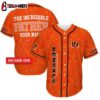 Custom Name Cincinnati Bengals The Increadible Father's Day Baseball Jersey