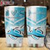 Custom Name Cronulla-Sutherland Sharks NRL Peace Love Sparke Tumbler Gift For Fans