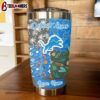 Custom Name Detroit Lions NFL Tumbler Gift For Fans