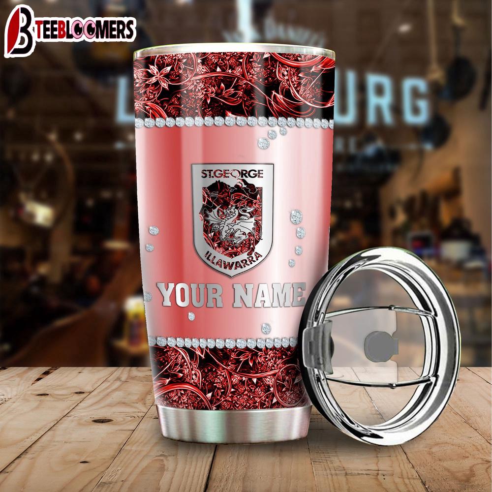 Custom Name Dragons NRL Tumbler All Teams Tumbler Gift For Fans