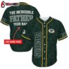 Custom Name Green Bay Packers The Increadible Father's Day Baseball Jersey